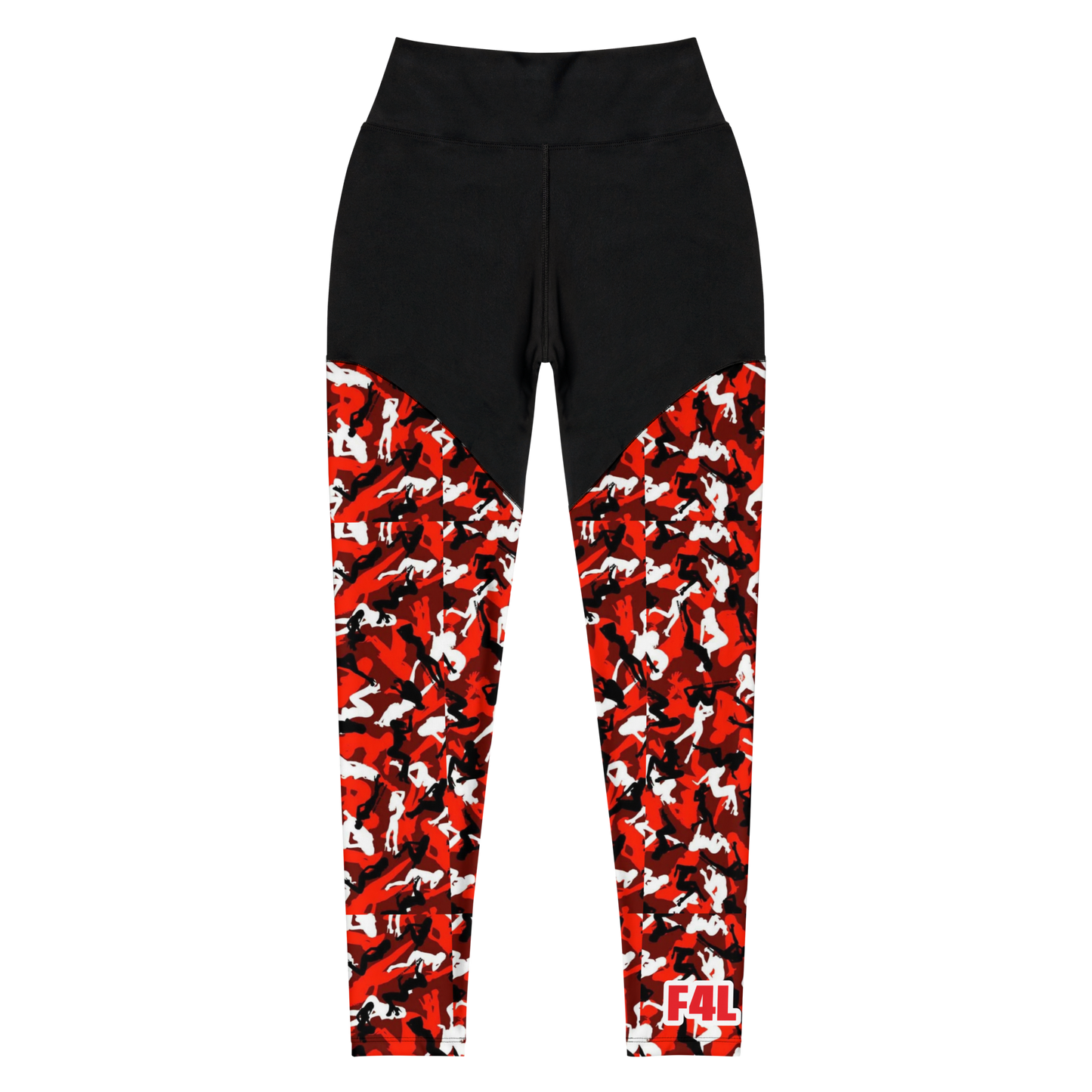 F4L™ Women's "Hot Girl" Sports Leggings